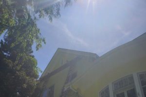 exterior painting on house