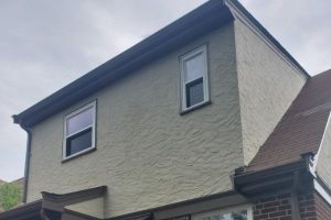 exterior painting on house
