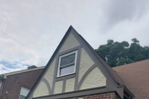 exterior painting on house